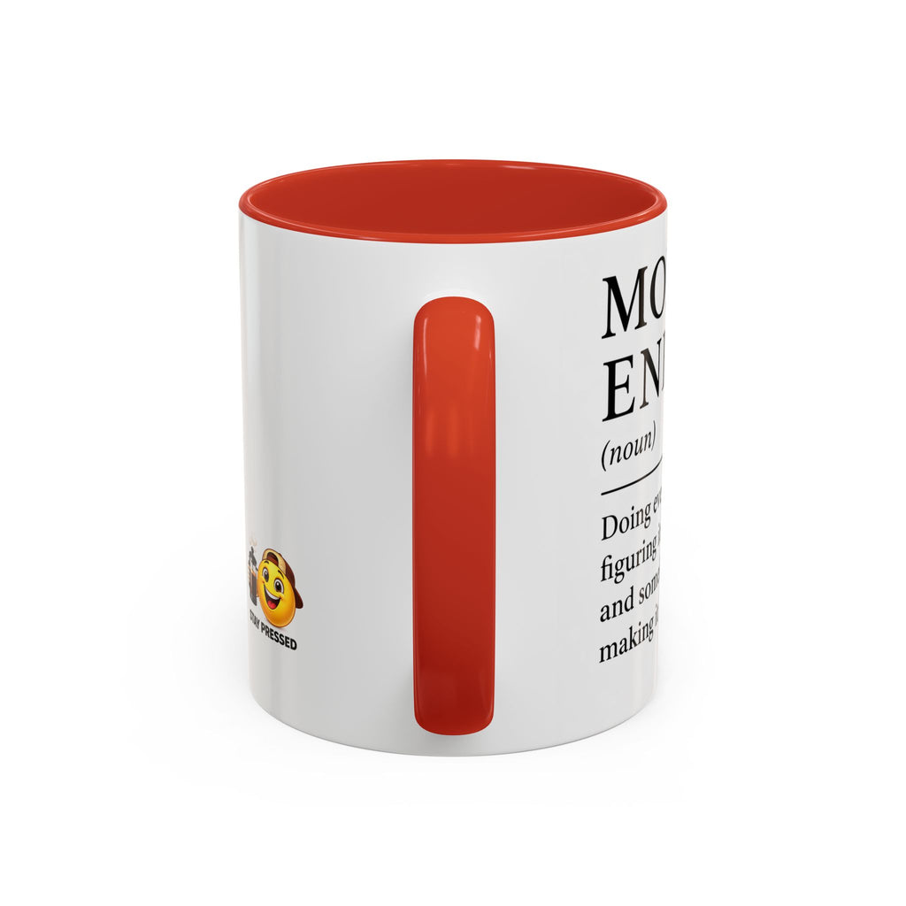 "Mom Energy" Coffee Mug —  Accent Mug (11/15oz)