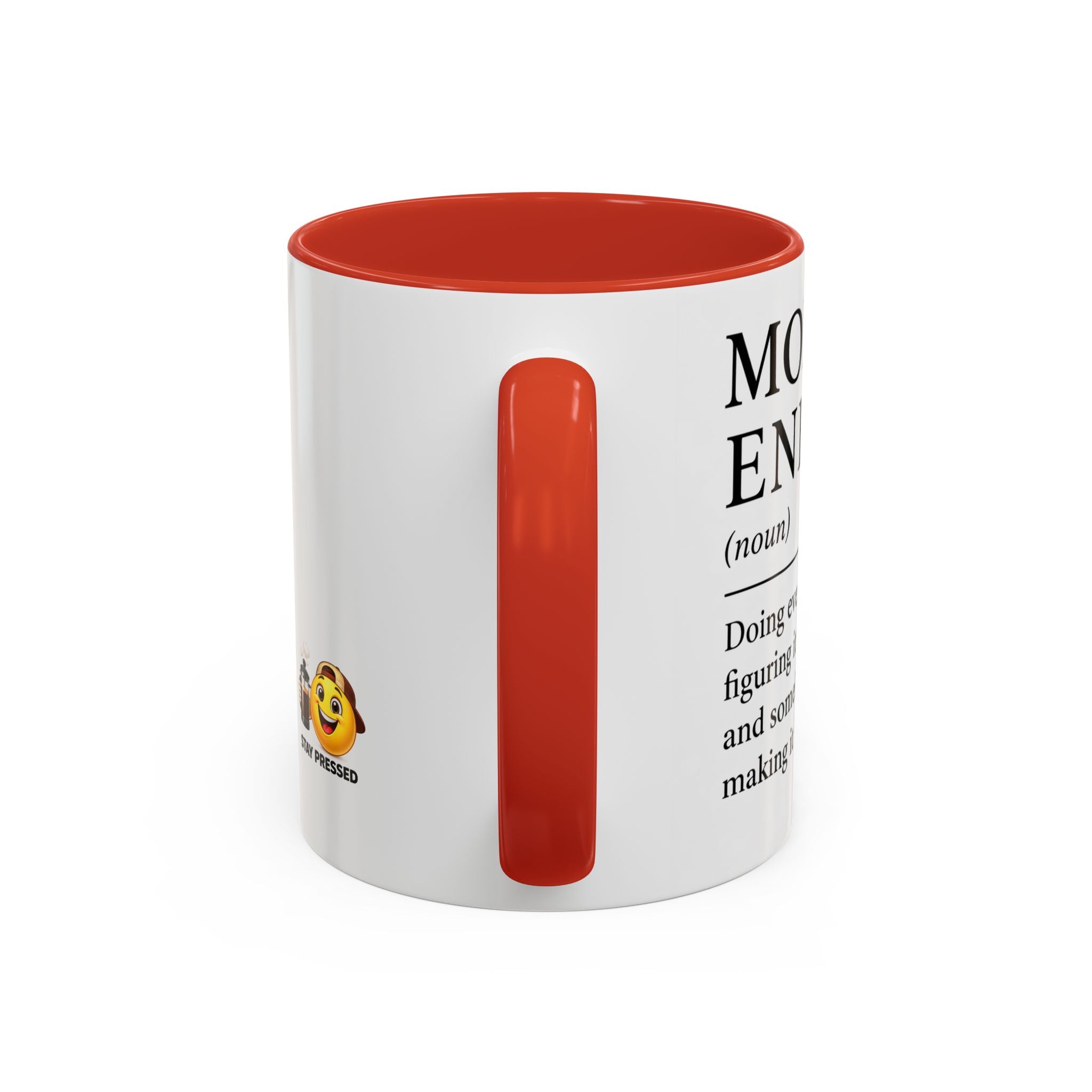 "Mom Energy" Coffee Mug —  Accent Mug (11/15oz)