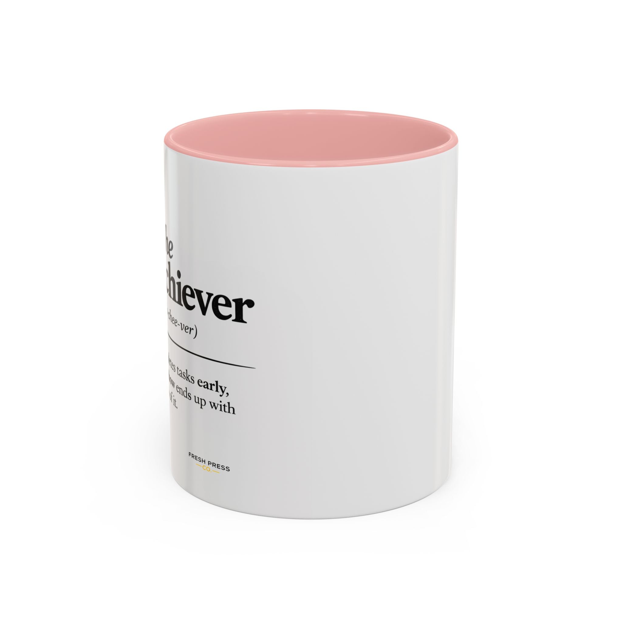 "The Overachiever" Coffee Mug - Barista Emoji Coffee Mug (11/15oz)