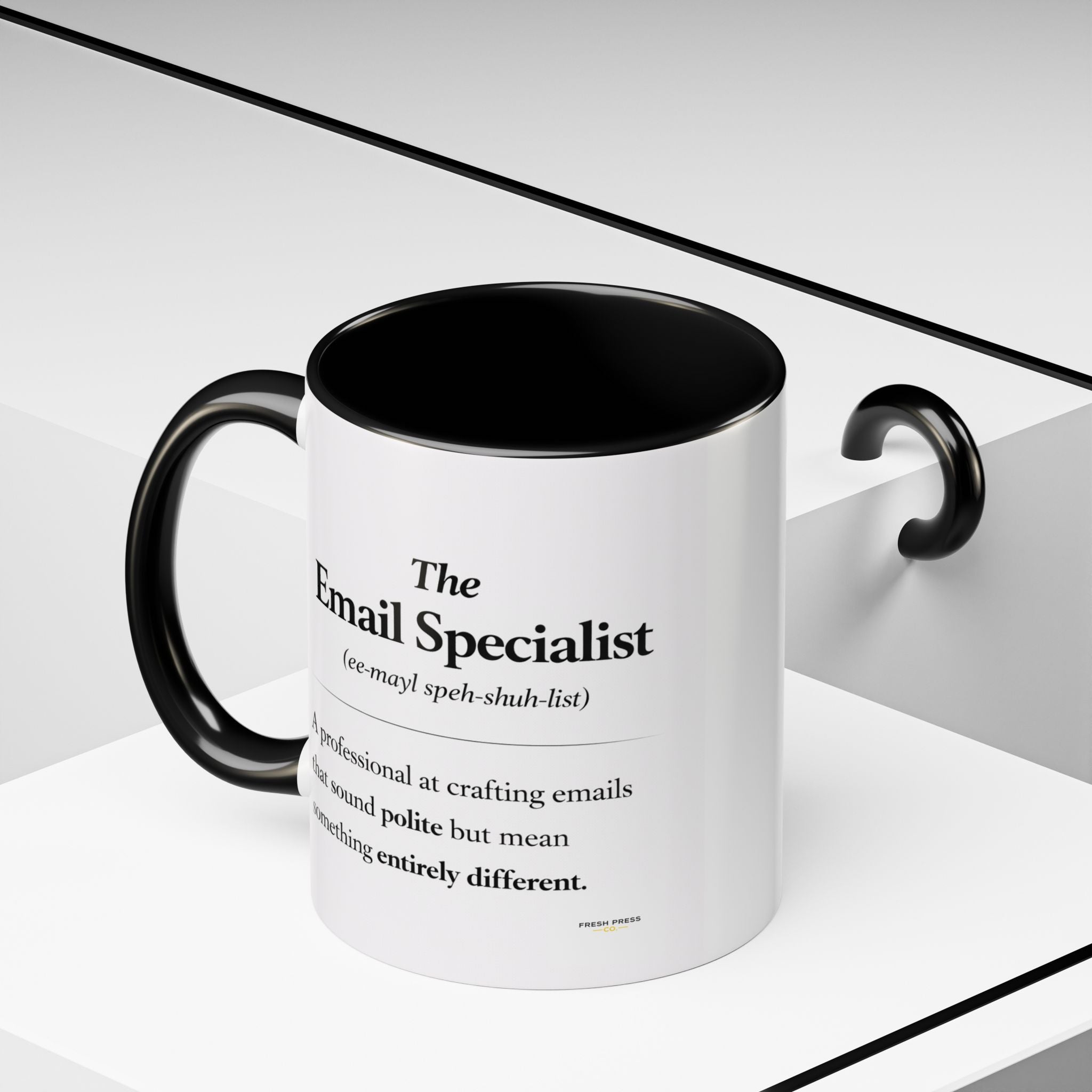 "The Email Specialist" Coffee Mug (11/15oz Accent Mug)