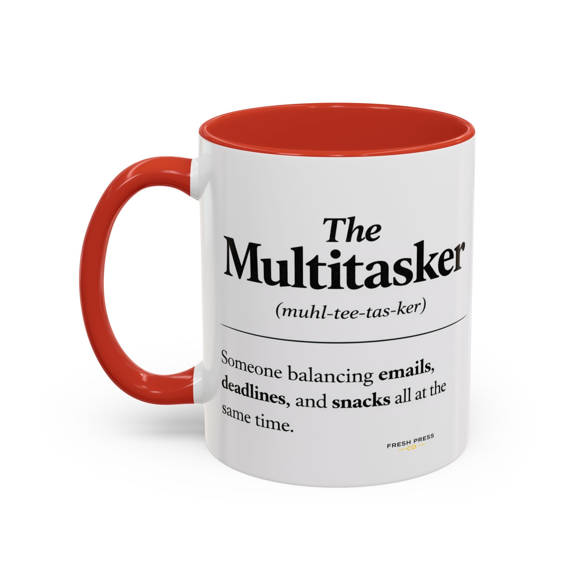 "The Multitasker" Accent Coffee Mug (11, 15oz)