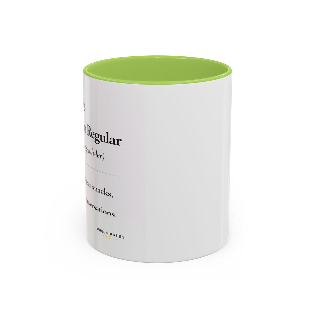 "Break Room Regular" Coffee Definition Mug (11/15 oz)