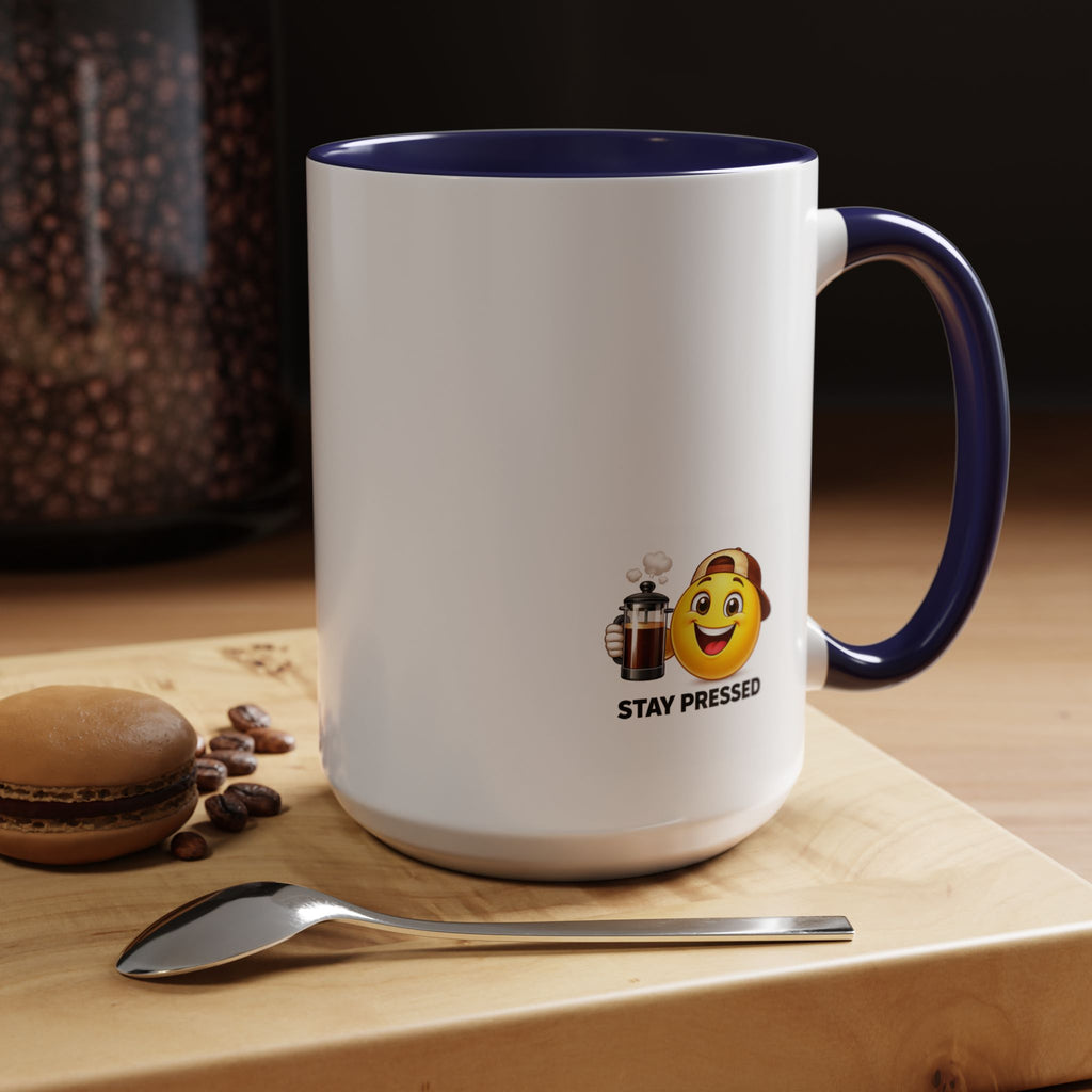 "The Deadline Sprinter" Coffee Mug — Funny Espresso Barista Accent Mug (11/15oz)