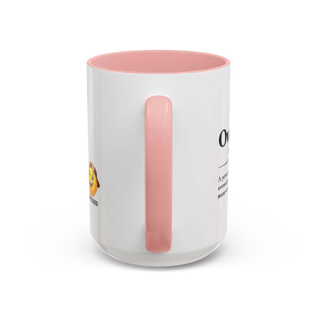 "The Overachiever" Coffee Mug - Barista Emoji Coffee Mug (11/15oz)