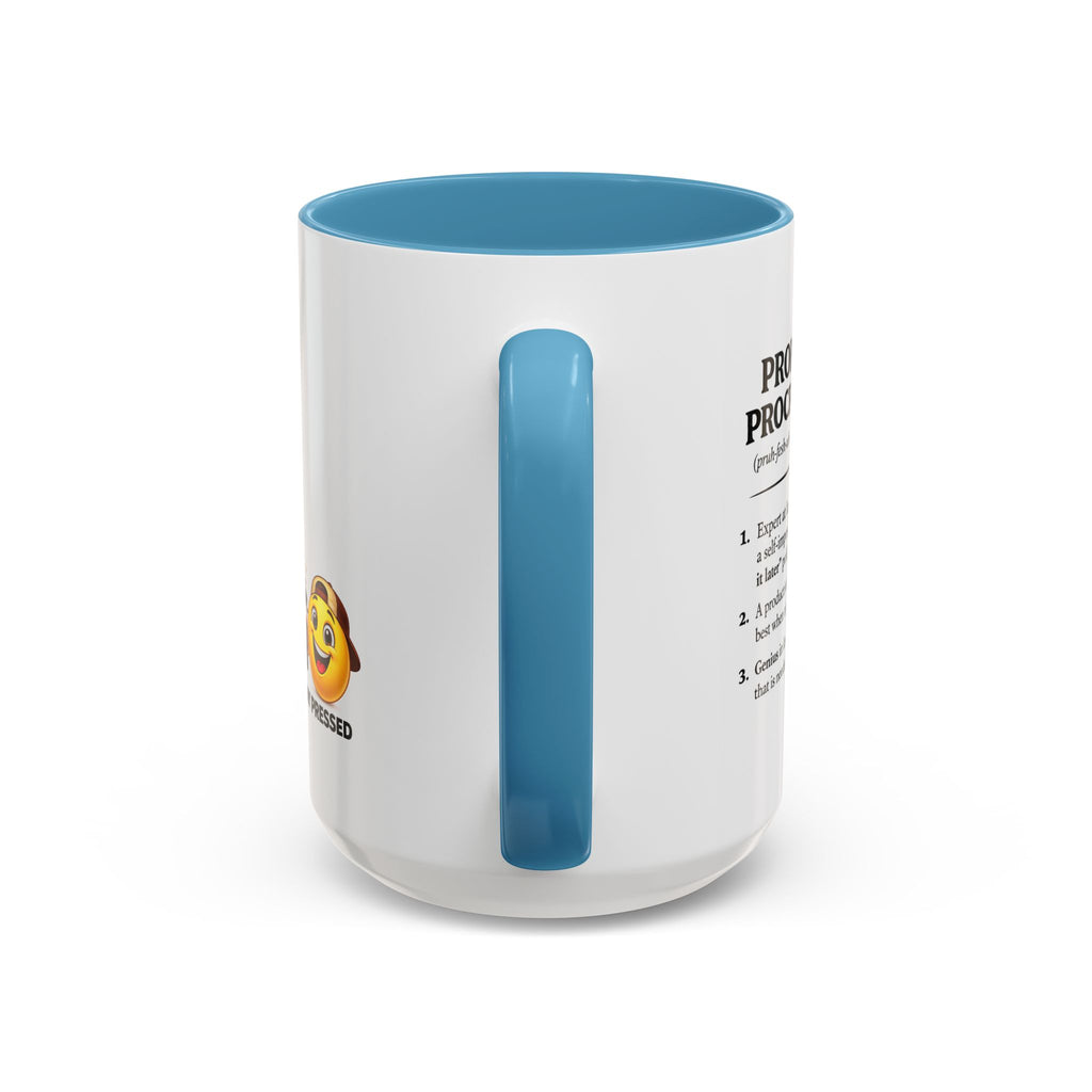 "Professional Procrastinator" Coffee Mug - accent Mug (11/15 oz)