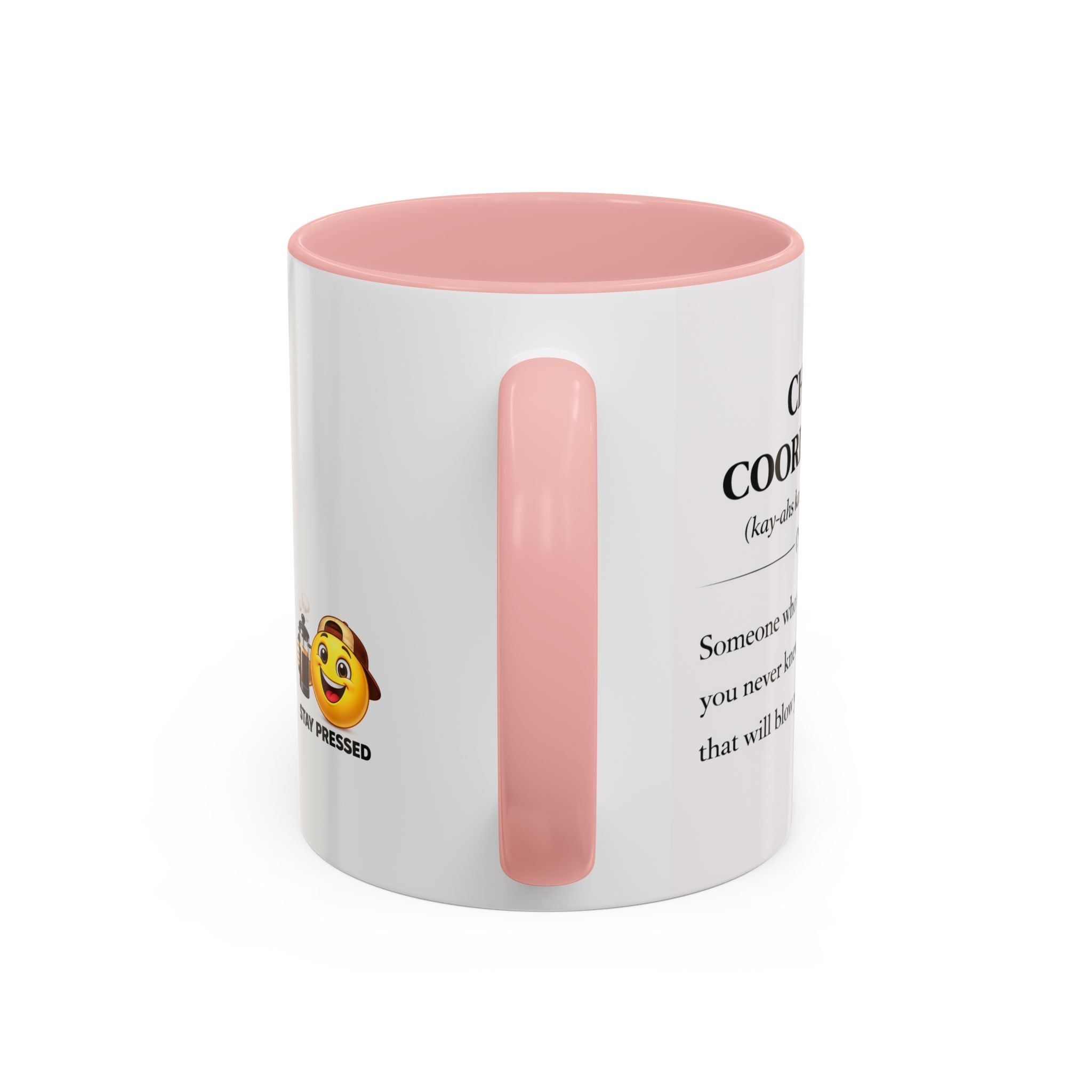 "Chaos Coordinator" Coffee Mug — Funny Definition Mug for Problem Solvers (11/15oz)