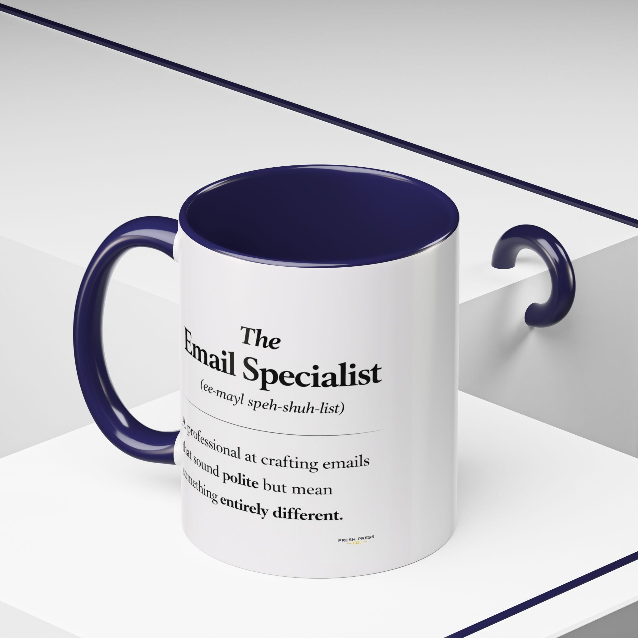 "The Email Specialist" Coffee Mug (11/15oz Accent Mug)