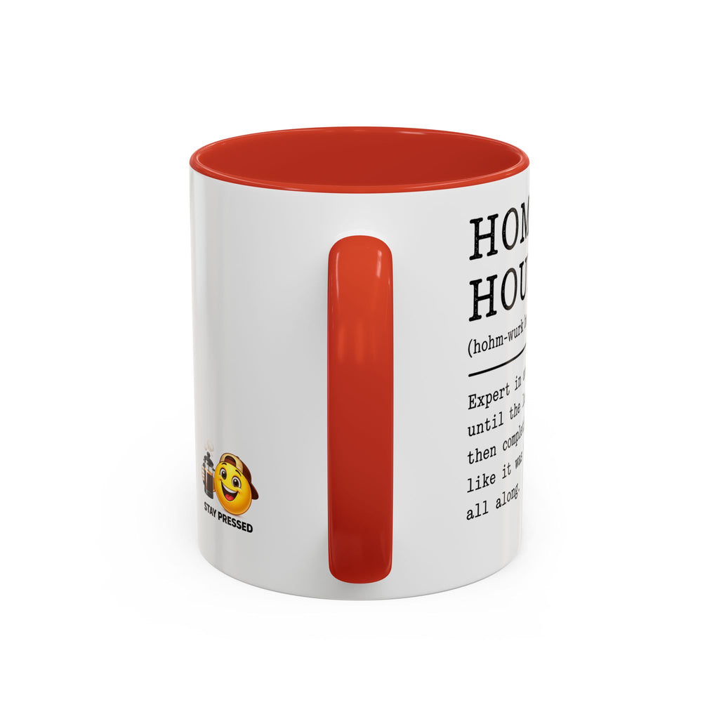 "Homework Houdini" Coffee Mug — Accent Mug