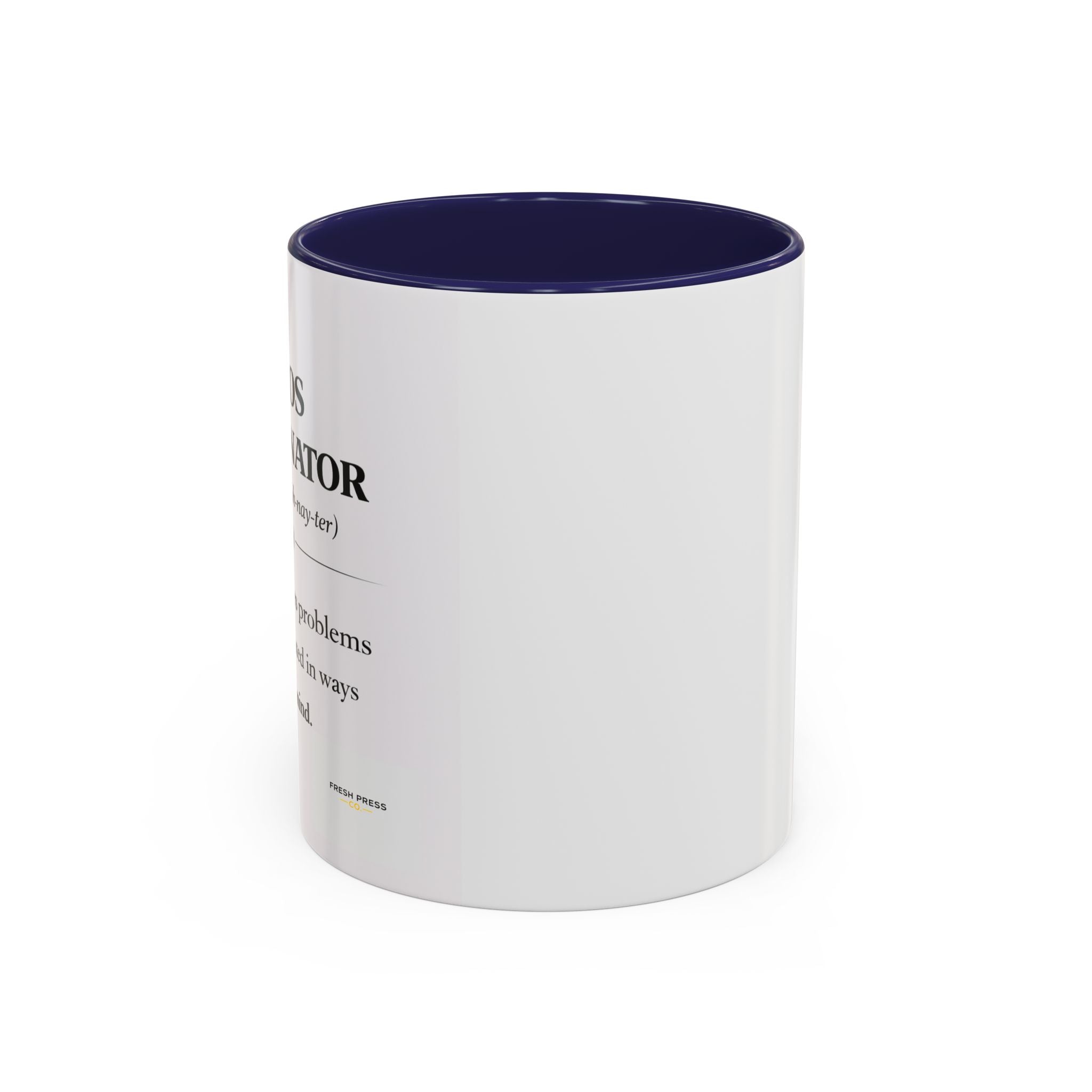 "Chaos Coordinator" Coffee Mug — Funny Definition Mug for Problem Solvers (11/15oz)