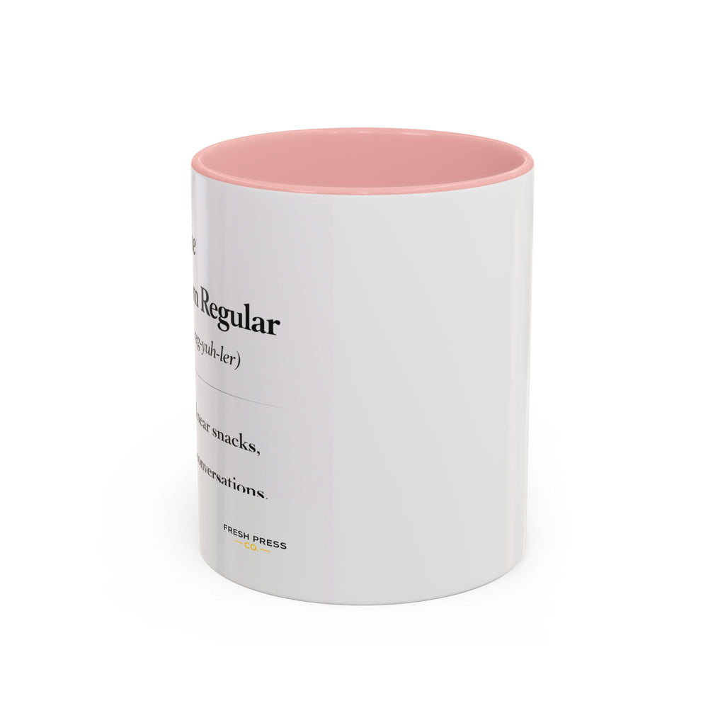 "Break Room Regular" Coffee Definition Mug (11/15 oz)