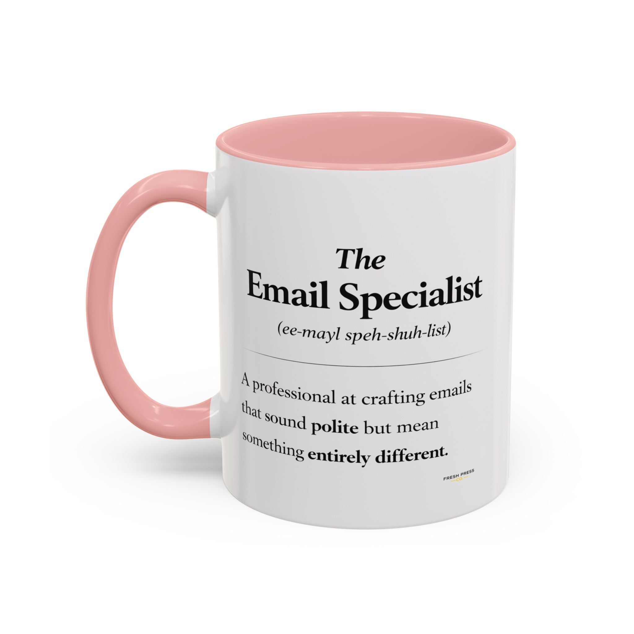 "The Email Specialist" Coffee Mug (11/15oz Accent Mug)