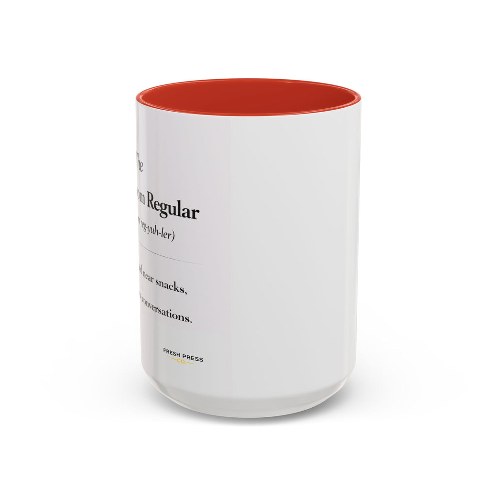 "Break Room Regular" Coffee Definition Mug (11/15 oz)