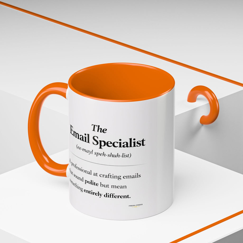 "The Email Specialist" Coffee Mug (11/15oz Accent Mug)