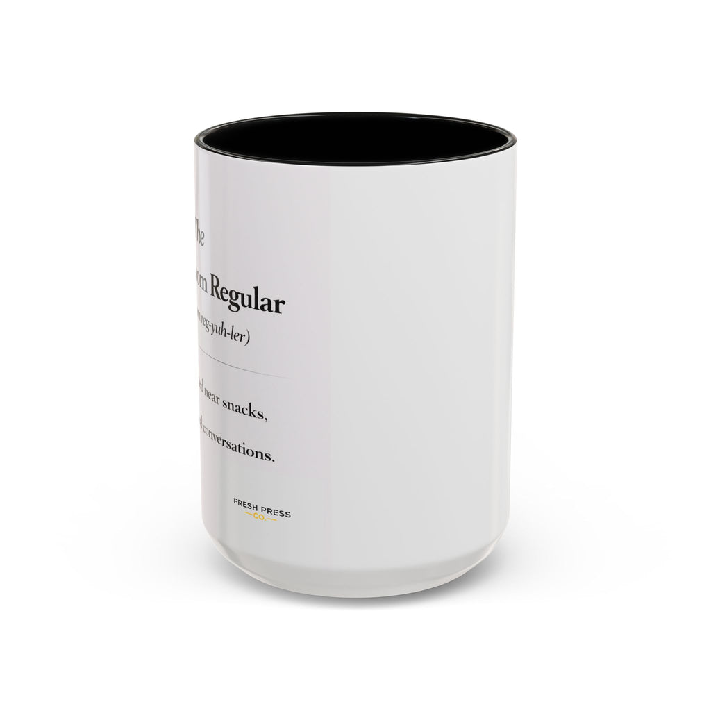 "Break Room Regular" Coffee Definition Mug (11/15 oz)