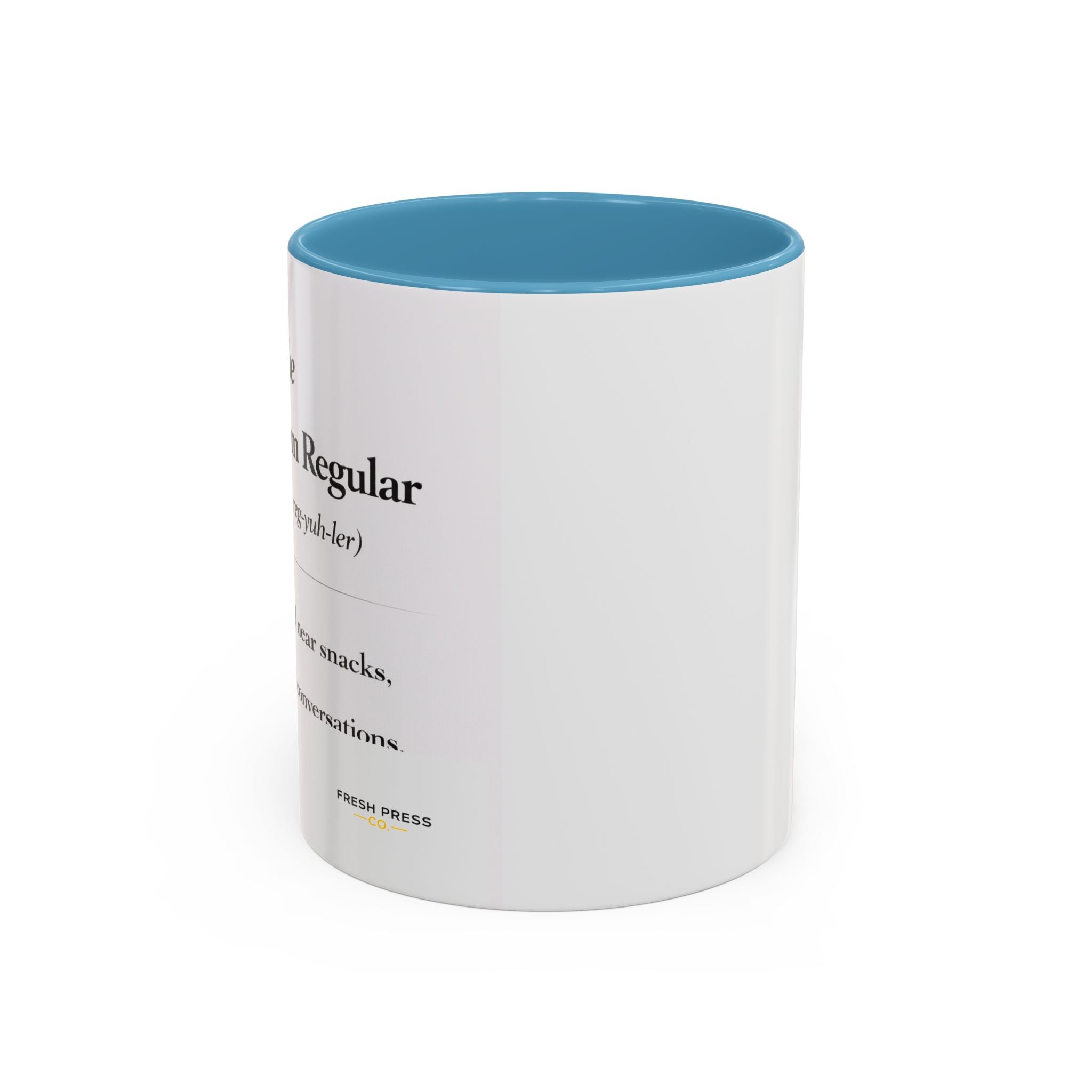 "Break Room Regular" Coffee Definition Mug (11/15 oz)