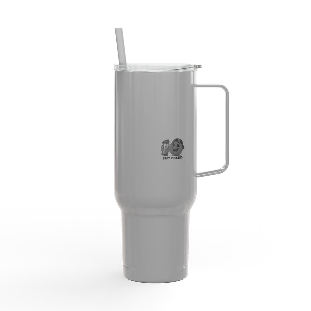 "I Got Out Of My Tesla For This?" 40oz Insulated Travel Tumbler – Engraved Car Lover Gift