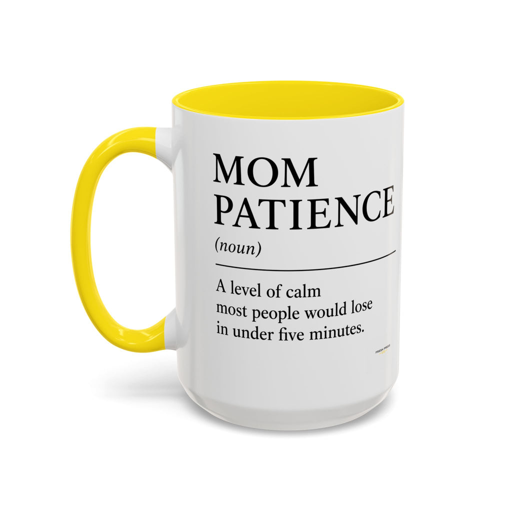 Stay Pressed Coffee Mug — Funny Espresso Emoji Accent Ceramic Mug (11/15oz)