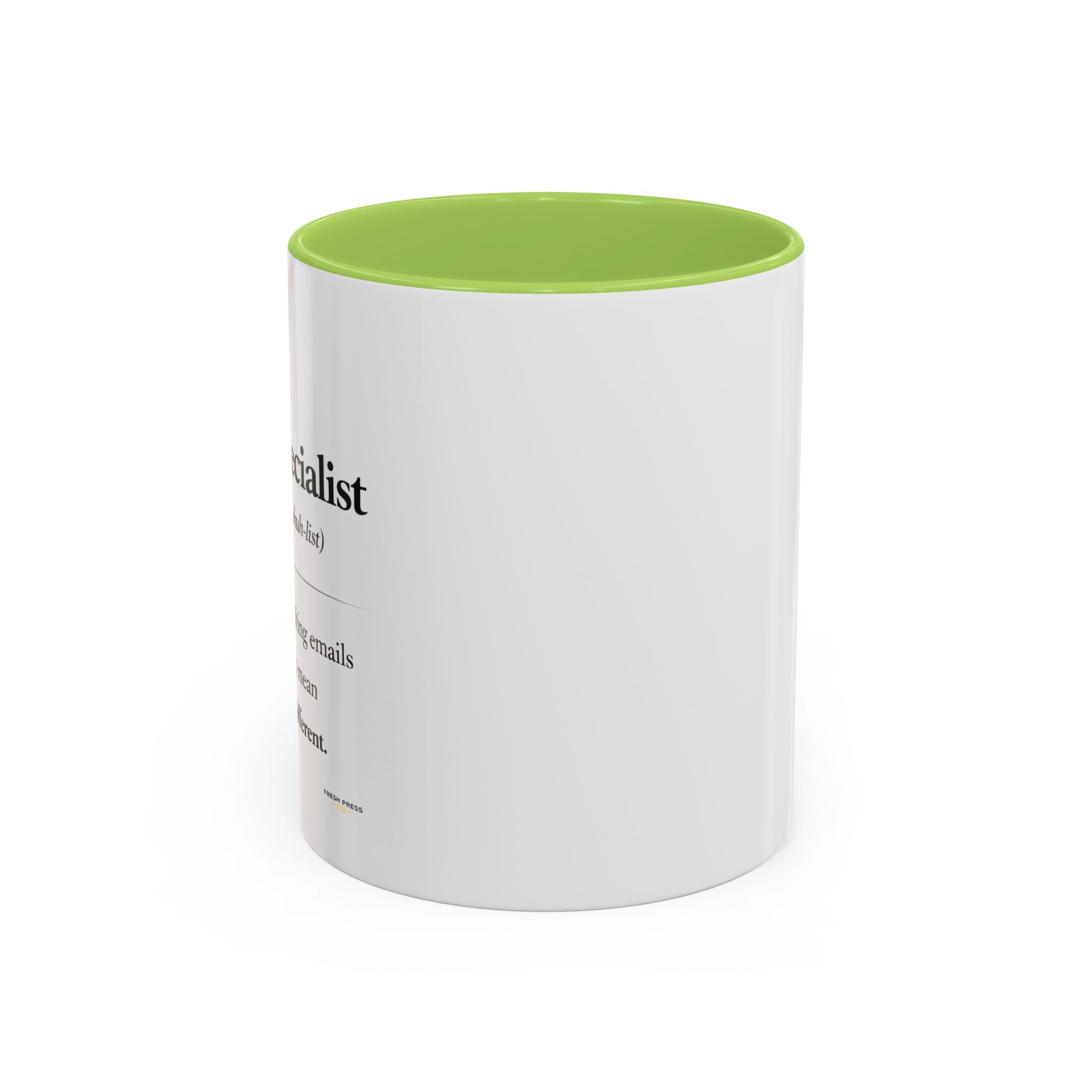 "The Email Specialist" Coffee Mug (11/15oz Accent Mug)