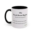 "Break Room Regular" Coffee Definition Mug (11/15 oz)