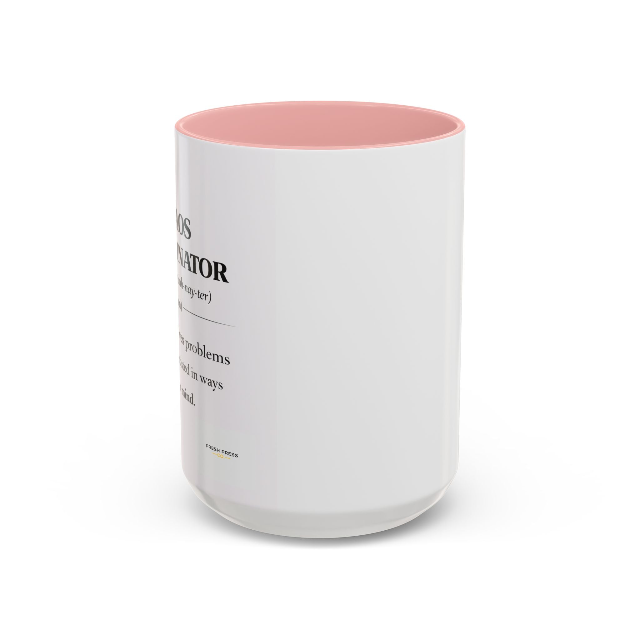 "Chaos Coordinator" Coffee Mug — Funny Definition Mug for Problem Solvers (11/15oz)
