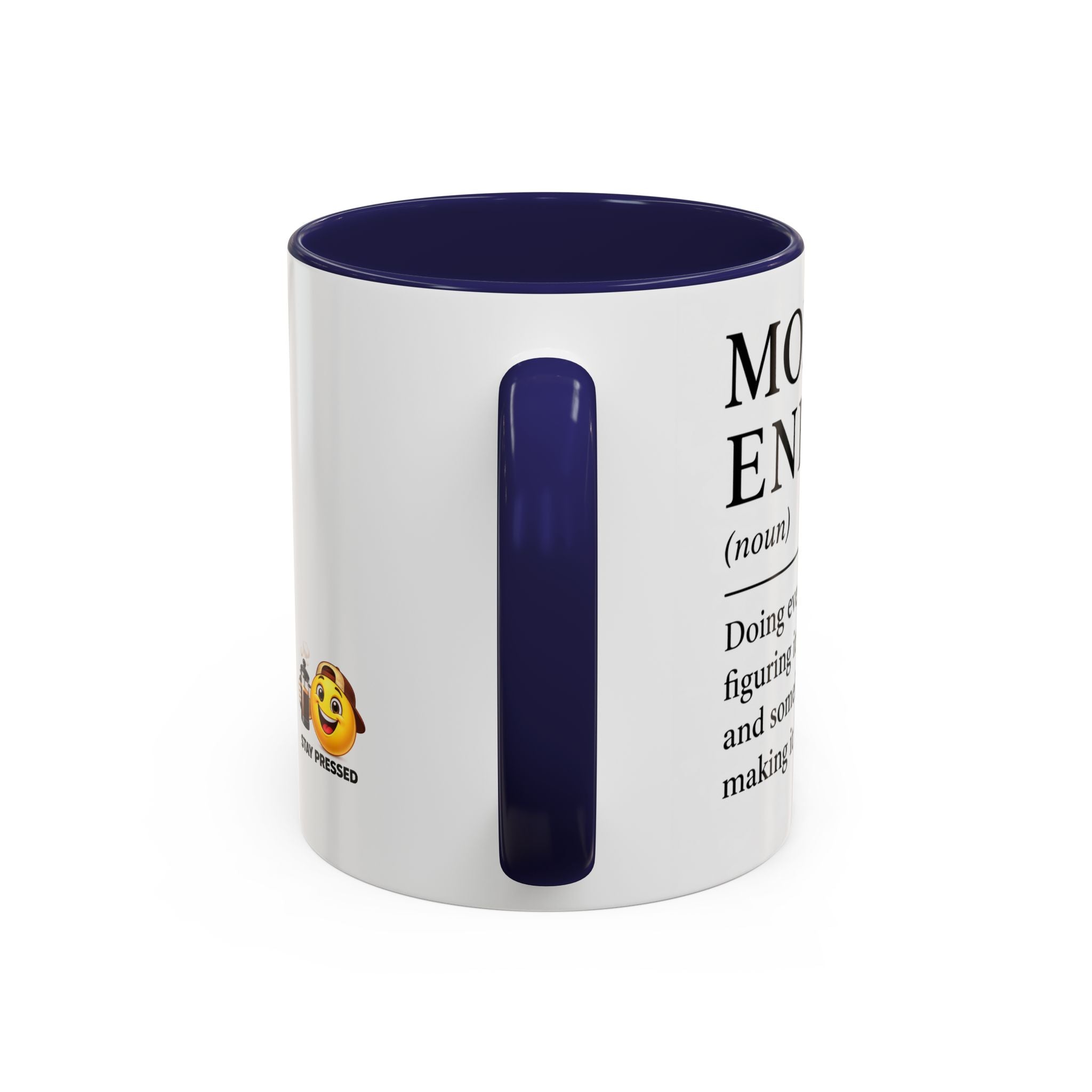 "Mom Energy" Coffee Mug —  Accent Mug (11/15oz)