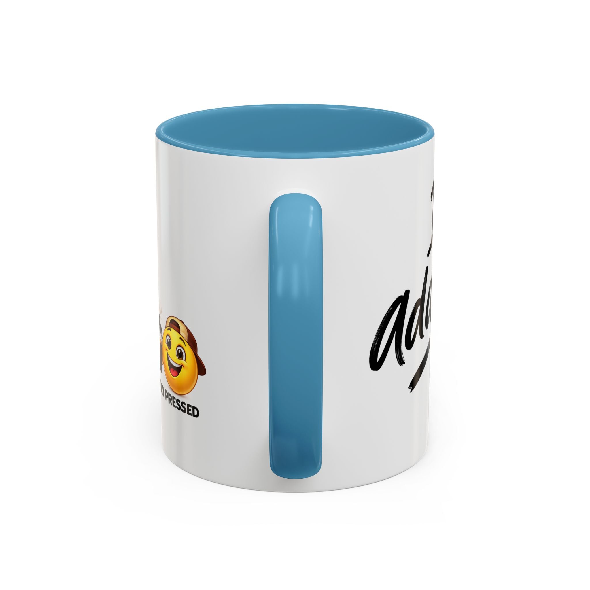 "Im Addicted" Coffee Mug – Funny Emoji Espresso Cup (11/15oz)