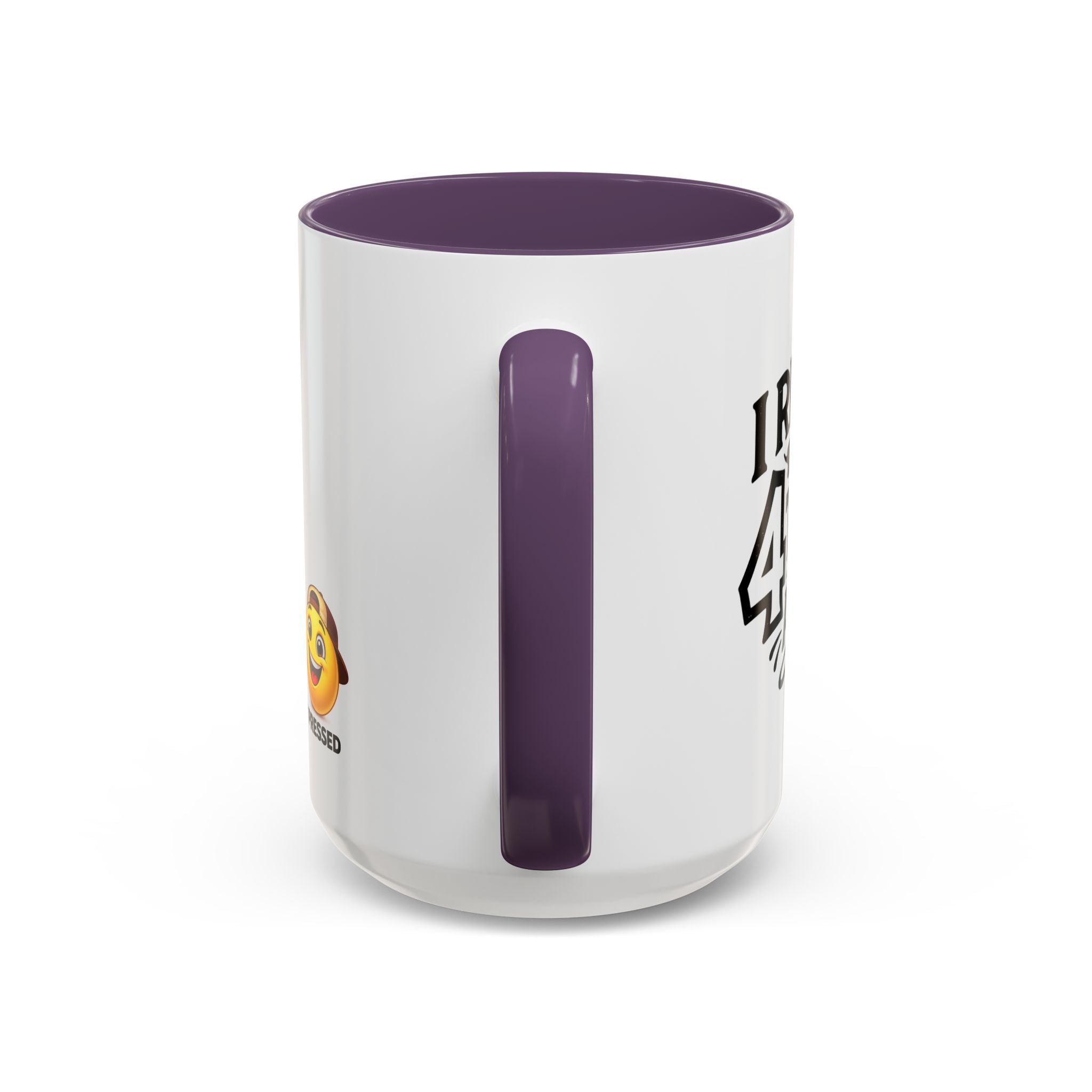 "I Reheat This Four Times A Day" Coffee Mug — Fun Espresso Emoji Accent Mug (11/15oz)