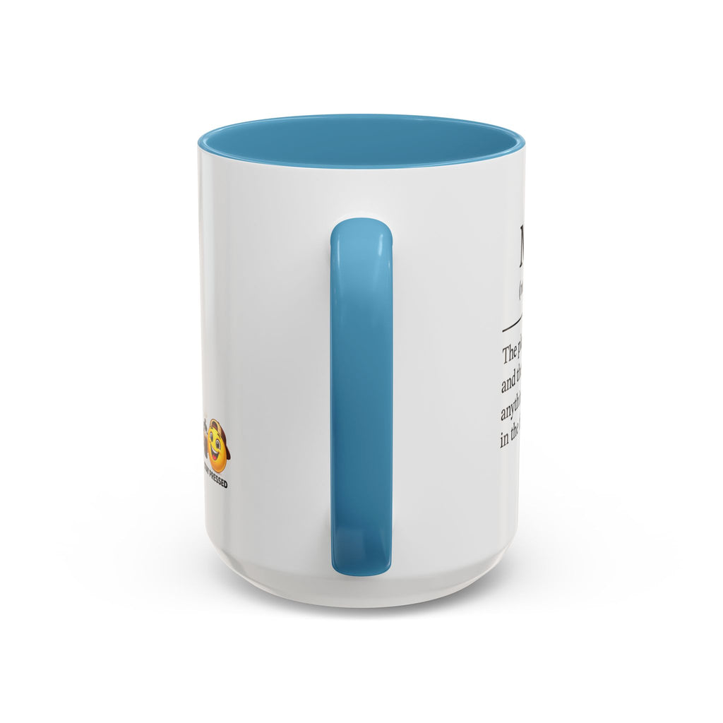 "Mom" Coffee Mug - Accent Mug (11/15oz)