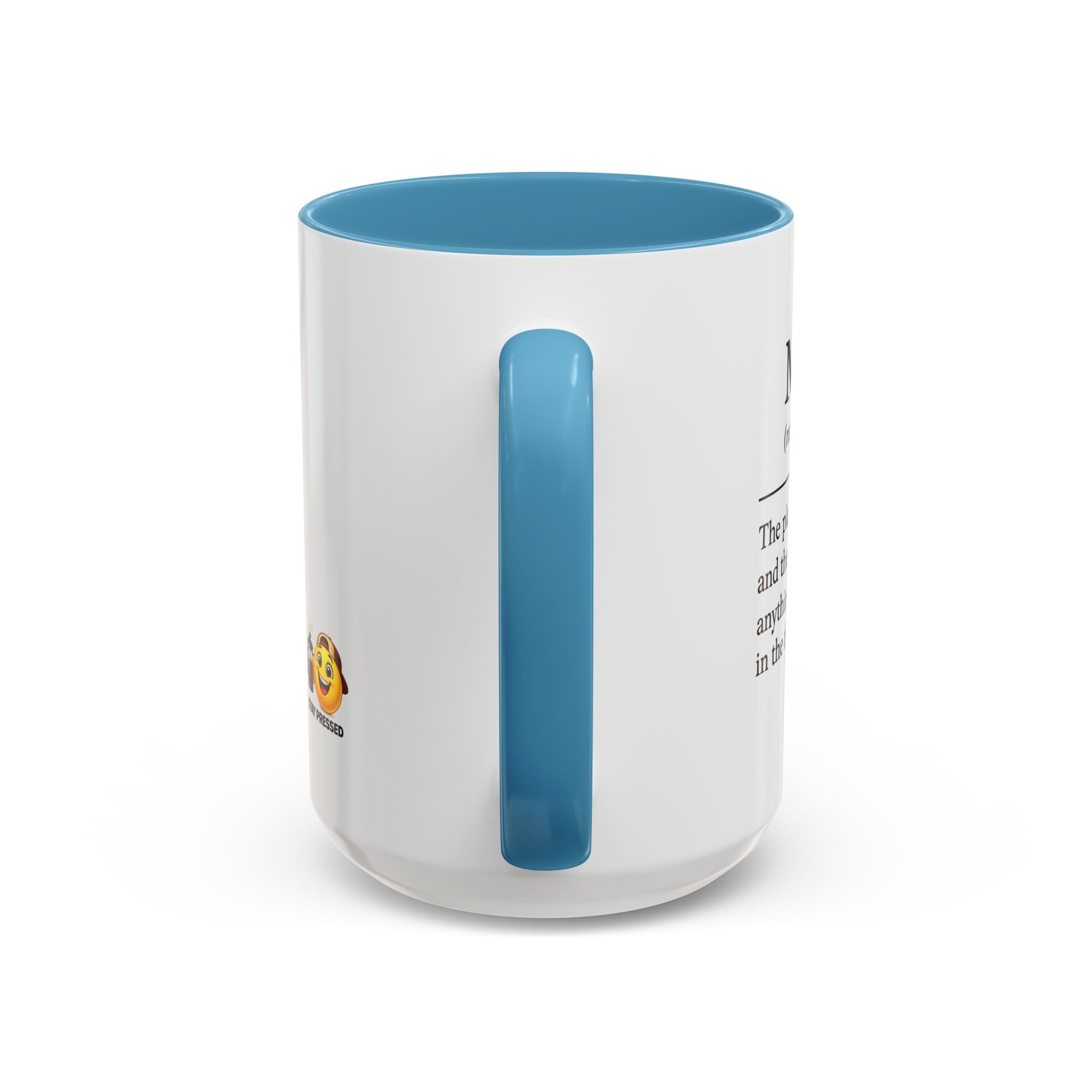 "Mom" Coffee Mug - Accent Mug (11/15oz)