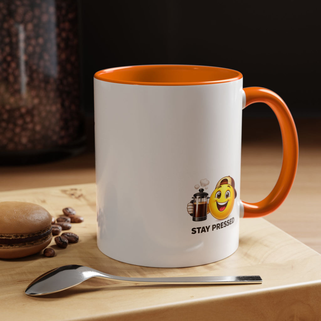 "Im Addicted" Coffee Mug – Funny Emoji Espresso Cup (11/15oz)