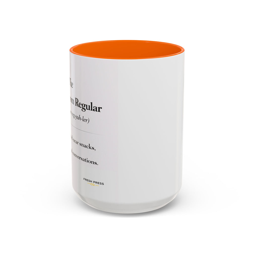 "Break Room Regular" Coffee Definition Mug (11/15 oz)