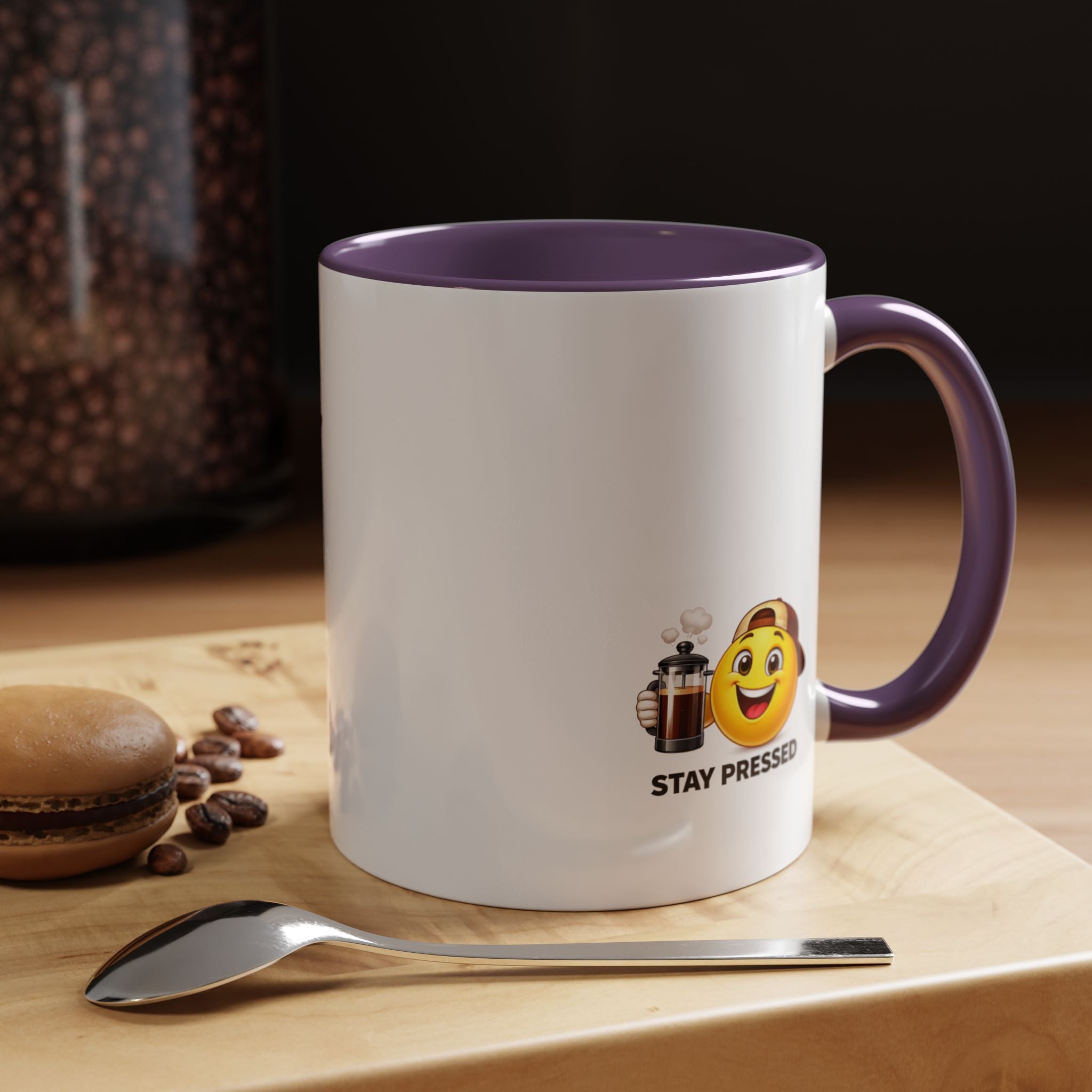 "Im Addicted" Coffee Mug – Funny Emoji Espresso Cup (11/15oz)