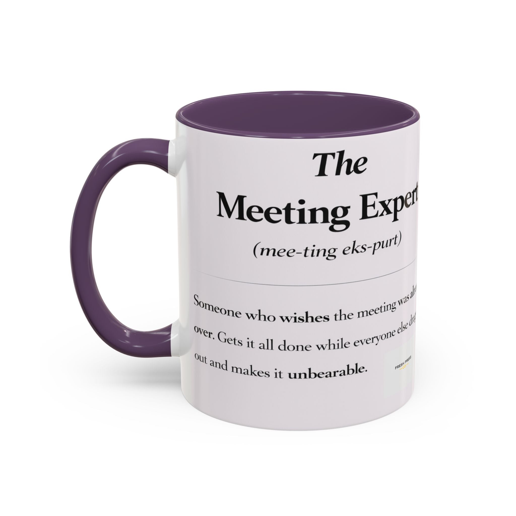 "The Meeting Expert" Coffee Accent Mug (11/15oz)