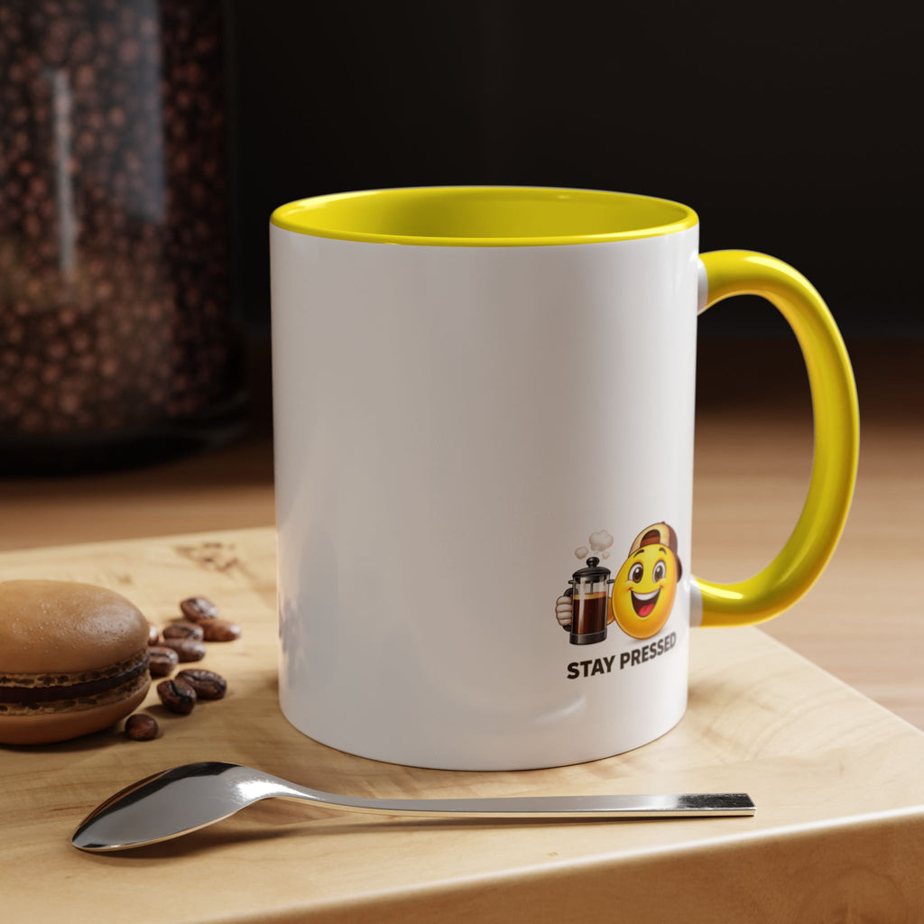 "The Deadline Sprinter" Coffee Mug — Funny Espresso Barista Accent Mug (11/15oz)