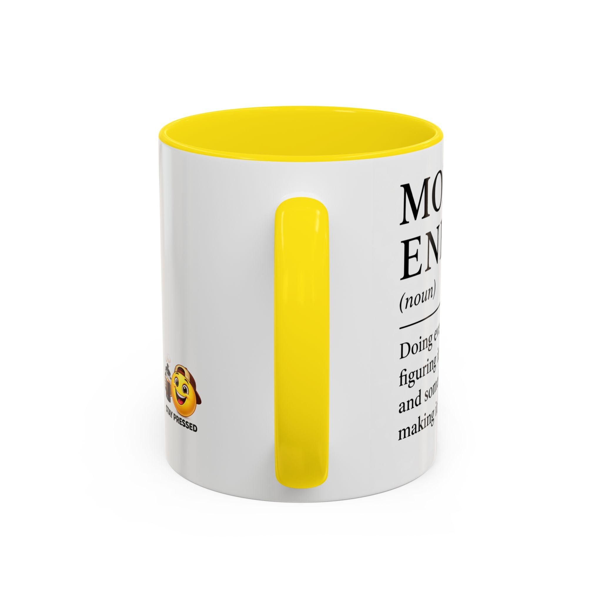 "Mom Energy" Coffee Mug —  Accent Mug (11/15oz)