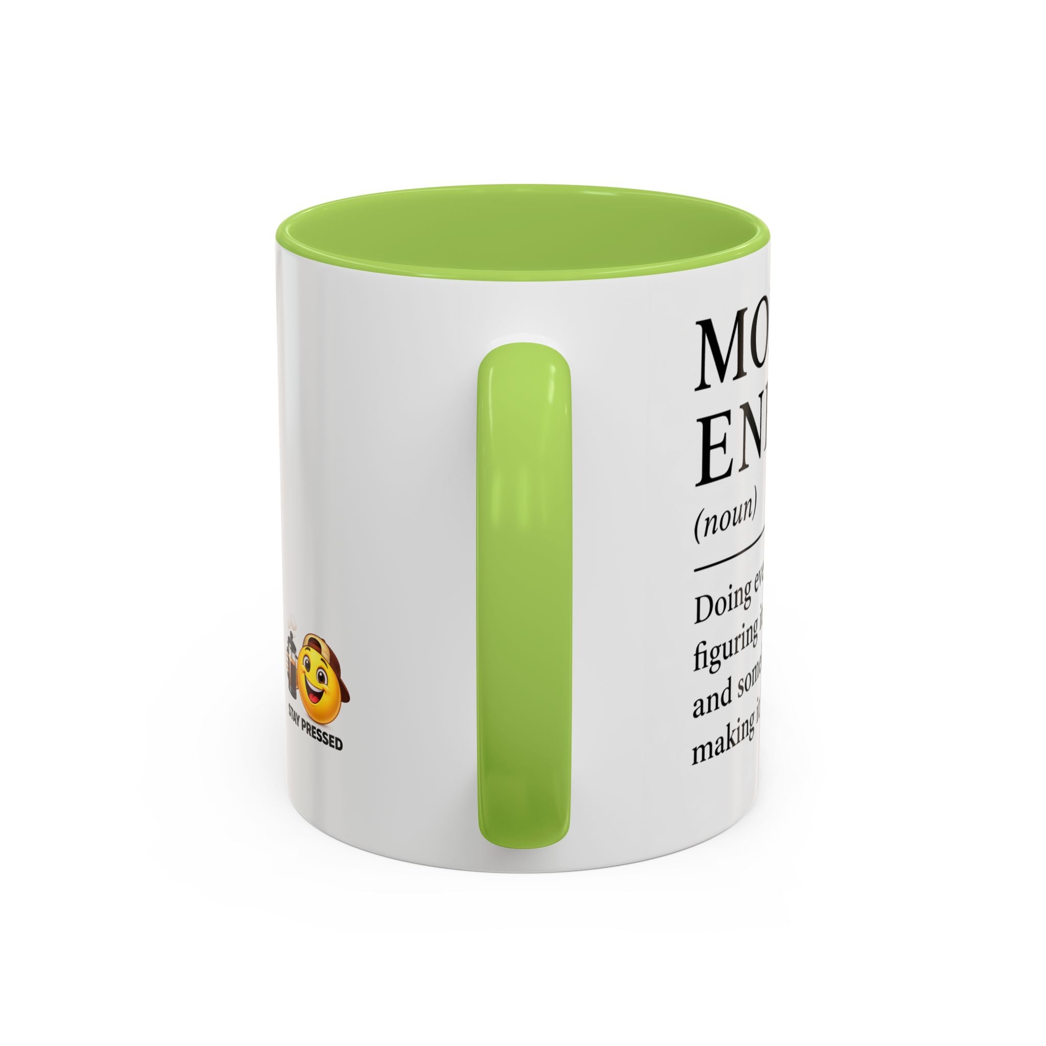 "Mom Energy" Coffee Mug —  Accent Mug (11/15oz)