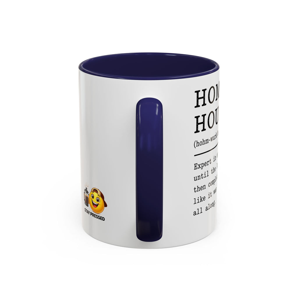 "Homework Houdini" Coffee Mug — Accent Mug