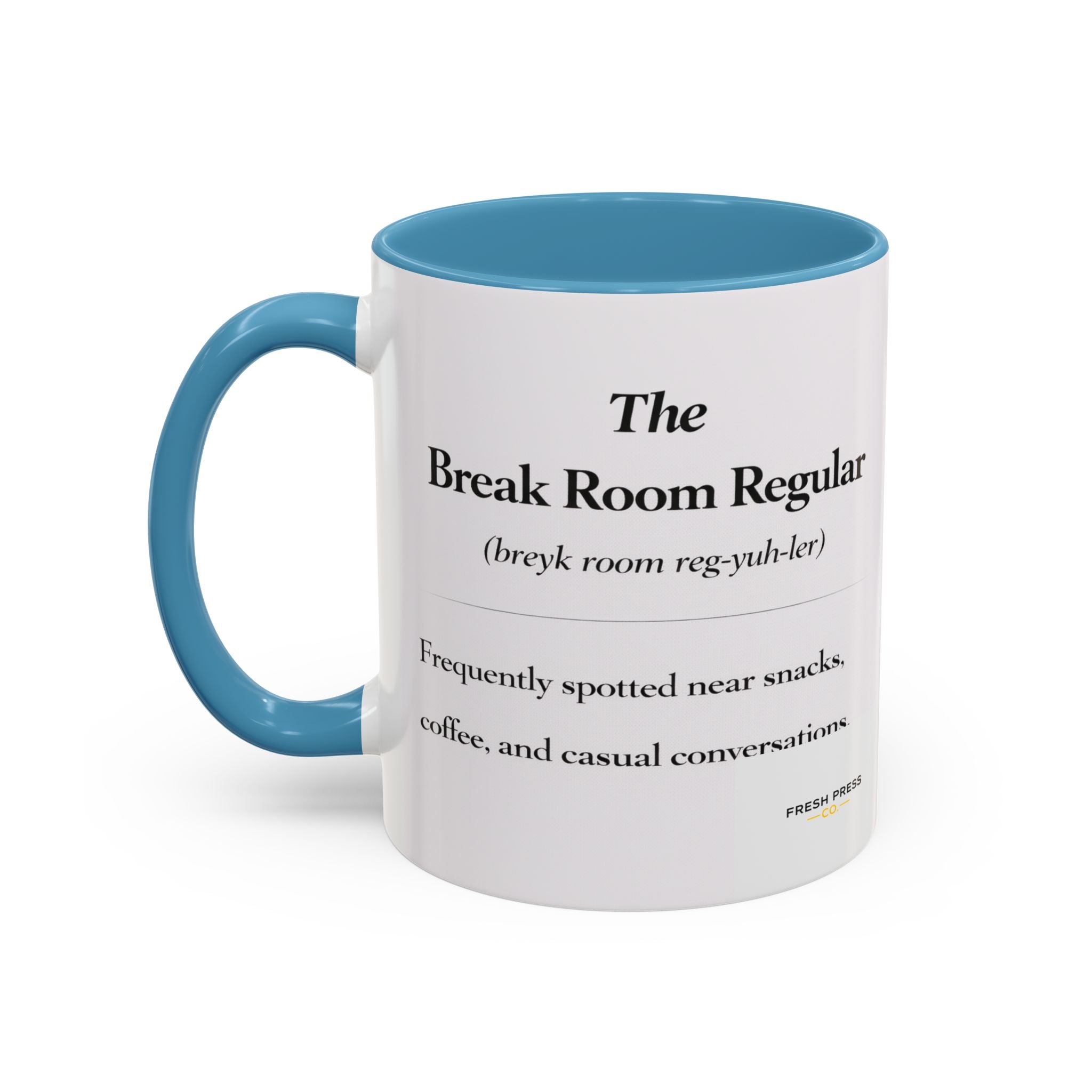 "Break Room Regular" Coffee Definition Mug (11/15 oz)
