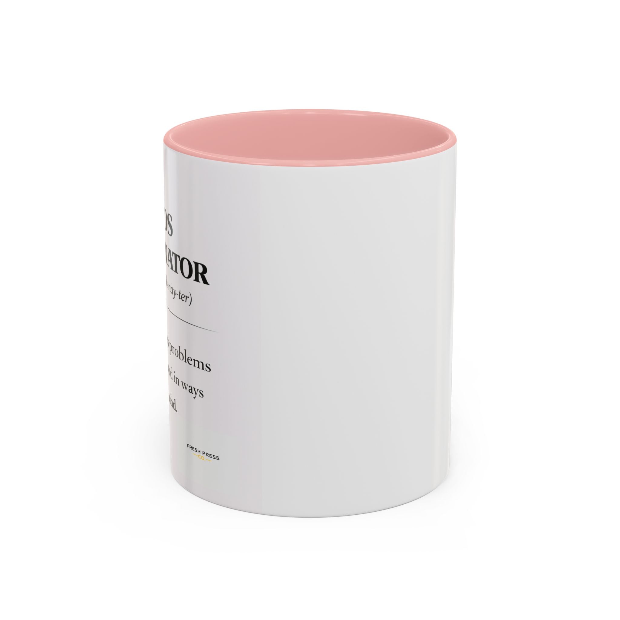 "Chaos Coordinator" Coffee Mug — Funny Definition Mug for Problem Solvers (11/15oz)