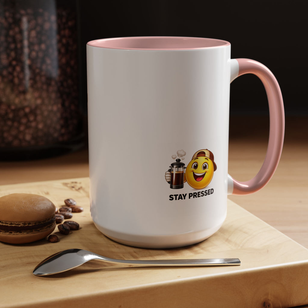 "Im Addicted" Coffee Mug – Funny Emoji Espresso Cup (11/15oz)