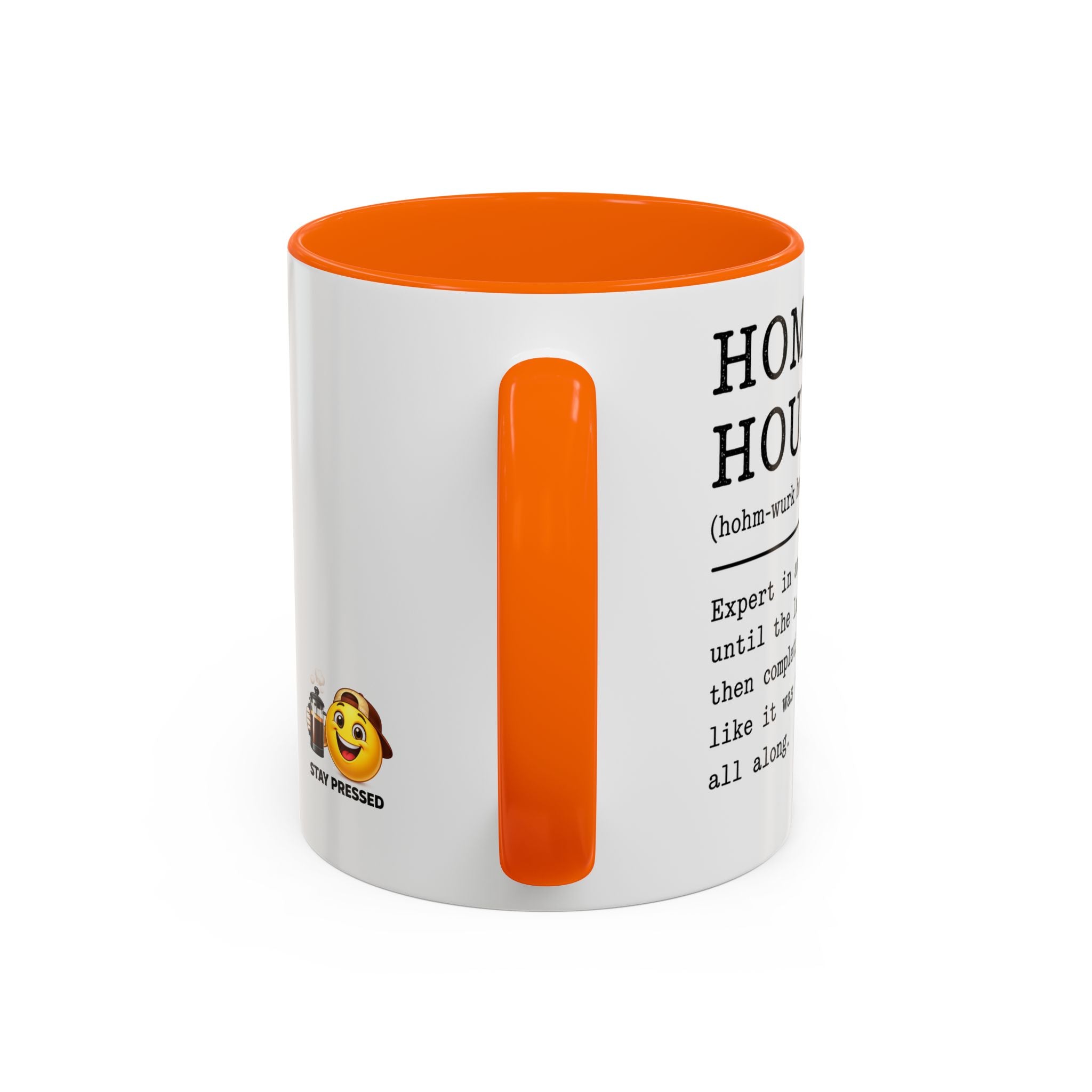 "Homework Houdini" Coffee Mug — Accent Mug