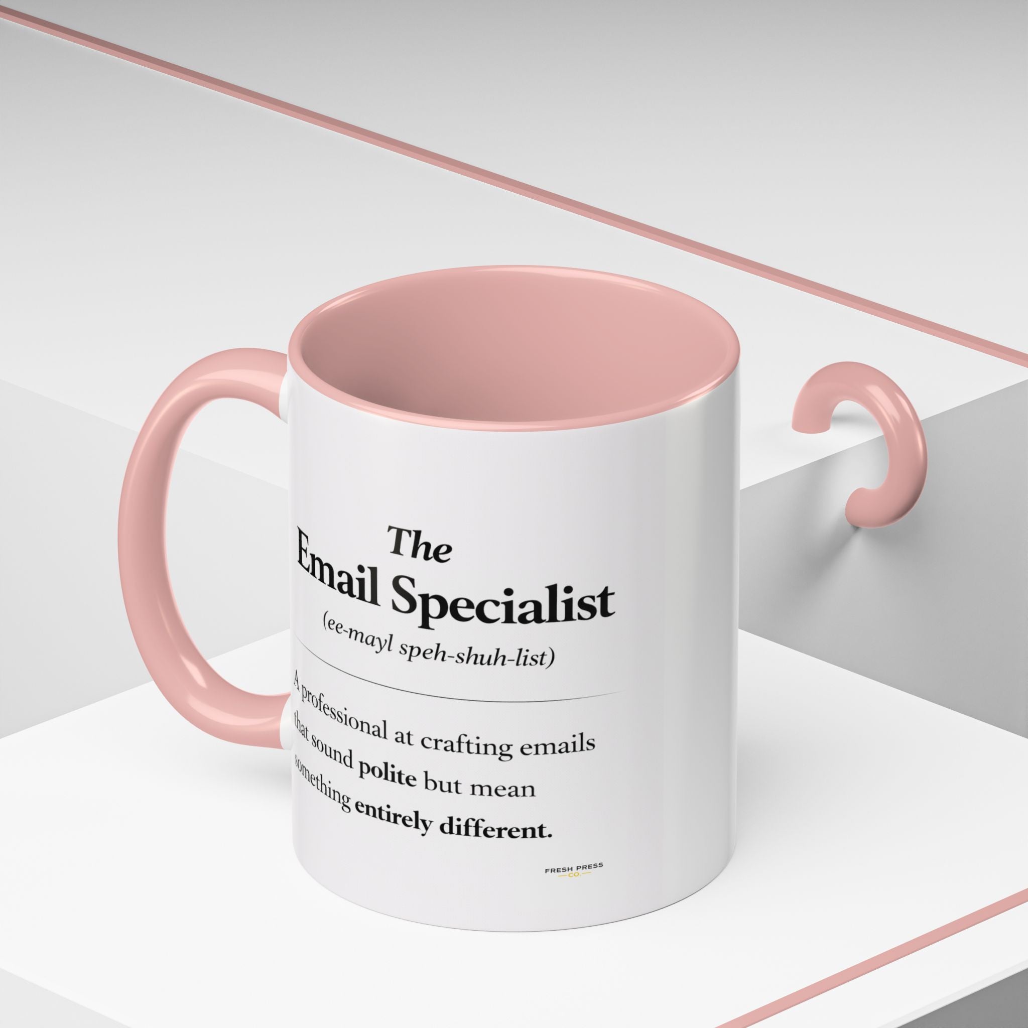 "The Email Specialist" Coffee Mug (11/15oz Accent Mug)