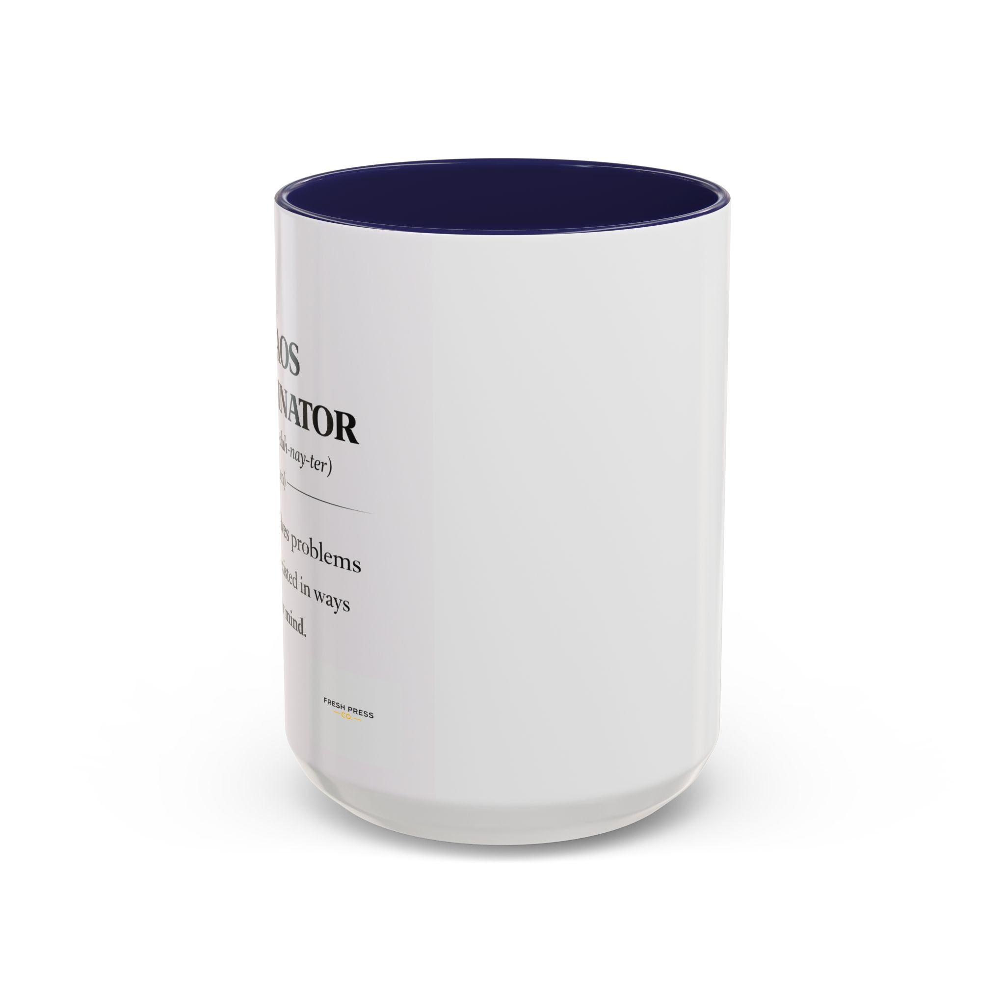 "Chaos Coordinator" Coffee Mug — Funny Definition Mug for Problem Solvers (11/15oz)