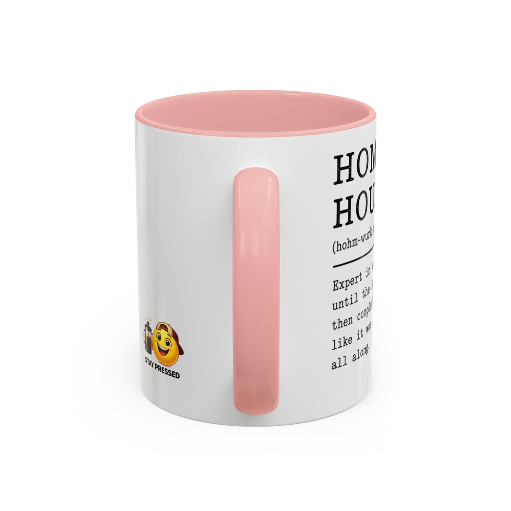 "Homework Houdini" Coffee Mug — Accent Mug