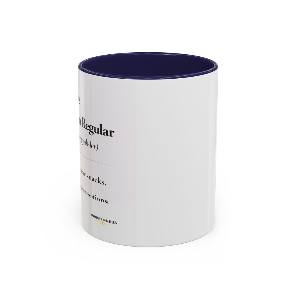 "Break Room Regular" Coffee Definition Mug (11/15 oz)